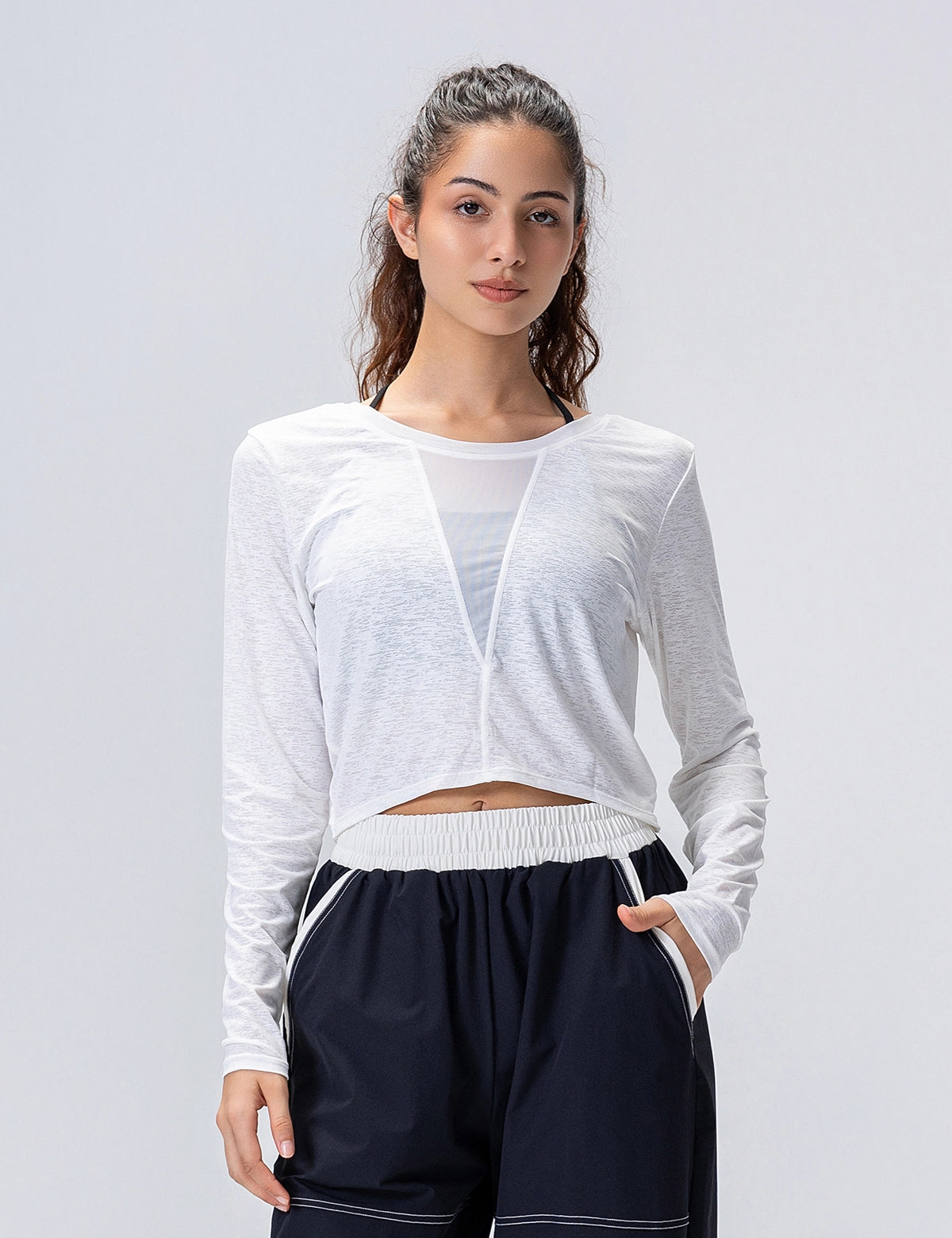 Dual-V Mesh Cover-Up