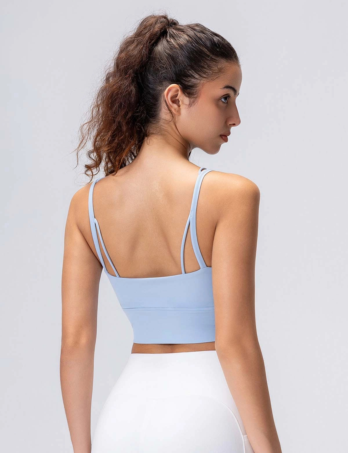 Contour-Front Sport Mesh Bra